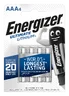 4 x bateria foto litowa Energizer L92 Ultimate Lithium R03 AAA