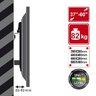 4W Uchwyt LCD&PLASMA  ścienny 37""-60"" udźwig 81,6kg SLIM EASY FIX, poziomica (06801)