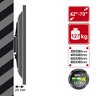 4W Uchwyt LCD&PLASMA  ścienny 42"-70" udźwig 127kg SLIM, poziomica (06815)