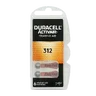 6 x baterie do aparatów słuchowych Duracell ActivAir 312