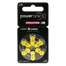 6 x baterie do aparatów słuchowych Power One Evolution Varta 10