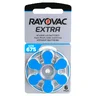 6 x baterie do aparatów słuchowych Rayovac Extra 675