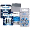 60 x baterie do aparatów słuchowych Power One Varta 675 + 4szt LR6 / AA + 4szt LR03 / AAA everActive Pro Alkaline