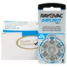 60 x baterie do aparatów słuchowych Rayovac 675 IMPLANT PRO+