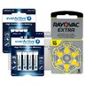 60 x baterie do aparatów słuchowych Rayovac Extra 10 + 4szt LR6 / AA + 4szt LR03 / AAA everActive Pro Alkaline 60 x baterie do aparatów słuchowych Rayovac Extra 10 + 4szt LR6 / AA + 4szt LR03 / AAA everActive Pro Alkaline