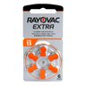 60 x baterie do aparatów słuchowych Rayovac Extra 13