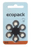6x baterie do aparatów słuchowych ecopack Varta 312 6x baterie do aparatów słuchowych ecopack Varta 312