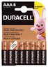 8 x bateria alkaliczna Duracell Duralock C&B LR03 AAA (blister)
