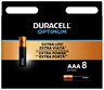 8 x bateria alkaliczna Duracell OPTIMUM LR03 AAA (blister)