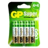8 x bateria alkaliczna GP Super Alkaline LR6 / AA