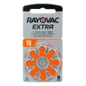 8 x baterie do aparatów słuchowych Rayovac Extra 13