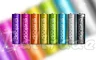 8 x Sanyo Eneloop Tones Glitter R6/AA 2000mAh Limitowana Edycja