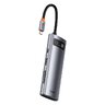 Adapter 7w1 Baseus WKWG020113 Hub USB-C to 2x USB 3.0 + HDMI + 2x USB-C + czytnik microSD / SD