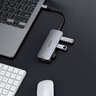 Adapter 7w1 MOKiN MOUC0421-B Hub USB-C to 2x USB 3.0 + HDMI + 2x USB-C + czytnik microSD / SD