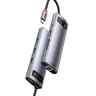 Adapter 8w1 Baseus CAHUB-CV0G Hub USB-C to 3x USB 3.0 + HDMI + USB-C PD + RJ45 + czytnik microSD / SD