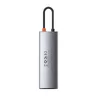 Adapter 8w1 Baseus CAHUB-CV0G Hub USB-C to 3x USB 3.0 + HDMI + USB-C PD + RJ45 + czytnik microSD / SD