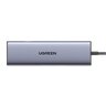Adapter hub USB-C 10w1 Ugreen CM498 15601 3xUSB 3.0 + SD Card + TF Card + 1xUSB-C + 1xHDMI + 1xRJ-45 + 1xAUX 3.5mm + VGA Adapter hub USB-C 10w1 Ugreen CM498 15601 3xUSB 3.0 + SD Card + TF Card + 1xUSB-C + 1xHDMI + 1xRJ-45 + 1xAUX 3.5mm + VGA