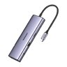 Adapter hub USB-C 10w1 Ugreen CM498 15601 3xUSB 3.0 + SD Card + TF Card + 1xUSB-C + 1xHDMI + 1xRJ-45 + 1xAUX 3.5mm + VGA Adapter hub USB-C 10w1 Ugreen CM498 15601 3xUSB 3.0 + SD Card + TF Card + 1xUSB-C + 1xHDMI + 1xRJ-45 + 1xAUX 3.5mm + VGA