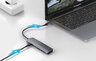 Adapter hub USB-C 6w1 Ugreen CM195 15214 2x USB 3.0 + HDMI + USB-C + czytnik kart SD i micro SD