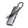 Adapter hub USB-C 6w1 Ugreen CM195 15214 2x USB 3.0 + HDMI + USB-C + czytnik kart SD i micro SD