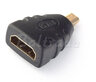 Adapter micro HDMI gold