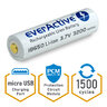 Akumulator everActive 18650 3,7V Li-ion 3200mAh micro USB z zabezpieczeniem BULK