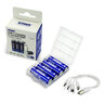 Akumulator Xtar R6 / AA 1,5V Li-ion 3000mAh z zabezpieczeniem z portem USB-C - 4 sztuki
