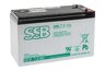 akumulator żelowy AGM SSB SBL 7,2-12L 12V 7,2Ah T2