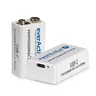 akumulatorek everActive 6F22/9V Li-ion 550 mAh z USB TYP C