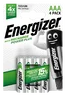 Akumulatorki Energizer R03/AAA Ni-MH 700mAh Power Plus - 4 sztuki