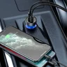 Baseus CCKX-C0A 65W szybka ładowarka samochodowa z gniazdem USB QC3.0 oraz USB-C PD 3.0 PPS