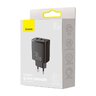 Baseus Compact CCXJ-E01 30W szybka ładowarka sieciowa z dwoma gniazdami USB QC3.0 oraz USB-C PD 3.0