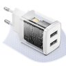 Baseus Compact CCXJ010202 ładowarka sieciowa z 2 gniazdami USB 10.5W