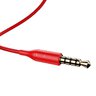 Baseus Encok H10 HGH10-09 słuchawki przewodowe dokanałowe z mikrofonem czerwone