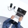 Baseus GaN EnerFill FE22 E0123800 100W szybka ładowarka sieciowa z 2 gniazdami USB-C PD oraz USB Baseus GaN EnerFill FE22 E0123800 100W szybka ładowarka sieciowa z 2 gniazdami USB-C PD oraz USB