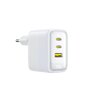 Baseus GaN EnerFill FE22 E0123501 70W szybka ładowarka sieciowa z 2 gniazdami USB-C PD oraz USB Baseus GaN EnerFill FE22 E0123501 70W szybka ładowarka sieciowa z 2 gniazdami USB-C PD oraz USB