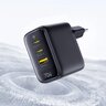 Baseus GaN EnerFill FE22 E0123500 70W szybka ładowarka sieciowa z 2 gniazdami USB-C PD oraz USB Baseus GaN EnerFill FE22 E0123500 70W szybka ładowarka sieciowa z 2 gniazdami USB-C PD oraz USB