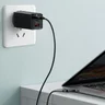 Baseus GaN2 Pro CCGAN2P-B01 65W szybka ładowarka sieciowa z 2 gniazdami USB-C PD 3.0 oraz USB
