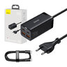 Baseus GaN3 Pro CCGP000101 100W szybka ładowarka sieciowa z 2 gniazdami USB-C PD oraz 2 gniazdami USB