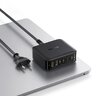 Baseus EnerFill FH21 E0120T00 120W szybka ładowarka sieciowa z 4 gniazdami USB-C PD oraz 2 gniazdami USB