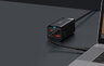 Baseus GaN3 Pro CCGP000101 100W szybka ładowarka sieciowa z 2 gniazdami USB-C PD oraz 2 gniazdami USB