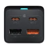 Baseus GaN3 Pro PSZM000901 65W szybka ładowarka sieciowa z 2 gniazdami USB-C PD, 2 gniazdami USB oraz AC