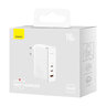 Baseus GaN5 Pro CCGP100202 140W szybka ładowarka sieciowa z 2 gniazdami USB-C PD oraz USB