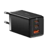 Baseus GaN5 Pro CCGP120201 65W szybka ładowarka sieciowa z 2 gniazdami USB-C PD oraz USB