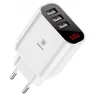 Baseus Mirror Lake NRT-DY035 CCALL-BH02 ładowarka sieciowa z 3 gniazdami USB 3,4A 17W
