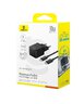 Baseus Palm P10111605113-01 30W szybka ładowarka sieciowa z gniazdem USB-C PD 3.0 PPS + kabel 1m