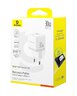Baseus Palm P1011160A213-00 30W szybka ładowarka sieciowa z gniazdem USB + USB-C PD 3.0 PPS