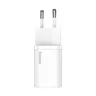 Baseus Super Si Quick Charger 1C 25W TZCCSUP-L02 szybka ładowarka sieciowa z gniazdem USB-C + kabel USB-C 1m