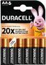 bateria alkaliczna Duracell Basic LR6 AA (blister) - 6 sztuk