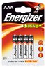 bateria alkaliczna Energizer Ultra+ LR03/AAA (blister) - 4 sztuki